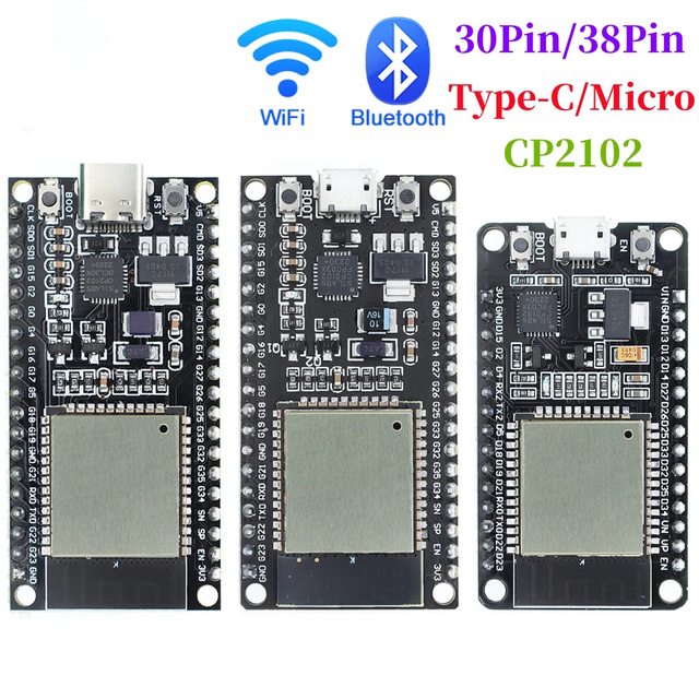 ESP32 ESP32 Development Board WiFi+ Ultra-Low Power Consumption Dual Core ESP-32 ESP-32S ESP 32 Similar ESP8266