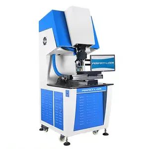 Perfect Laser 20W 50W Fast Speed Software Upgrade Two-Dimensional Work Table Fiber Laser Scribing Machine for Solar Cell