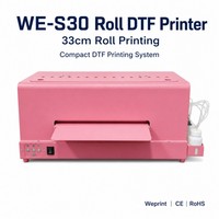 Imprimante DTF à rouleau de 330 mm A3 13 pouces pour T-shirts en coton, polyester et tissus foncés – Impression à la demande – Prix usine mondial