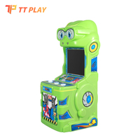 Machine de jeu d'arcade à monnayeur en métal et plastique pour enfants, avec tickets de rédemption, billes et pistolets, jeu de voiture, divertissement familial