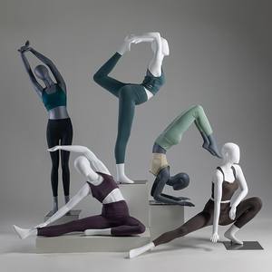 หุ่นโชว์เสื้อผ้าเล่นกีฬาแบบเต็มตัวสำหรับผู้หญิงเสื้อผ้าเล่นโยคะ - Product Image 1