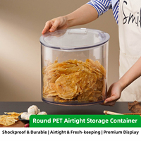 15L PET Material Schwerkraft spender versiegelt Candy Kiosk Einkaufs zentrum Bin Box Supermarkt Bulk Storage Barrel Warehousing Supplies