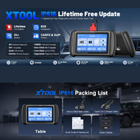 Escáner de Diagnóstico OBD-II XTOOL IP616 con Actualización Gratuita de por Vida, Herramienta de Diagnóstico de Sistema Completo para Vehículos, Disponible en EE. UU.