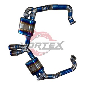 Sistema de Escape Valvetronic Vortex SS304 para Porsche Boxster y Cayman 981 2.7L 3.4L 2013-2016, Sonido Activo, Acabado Pulido Espejo - Product Image 3