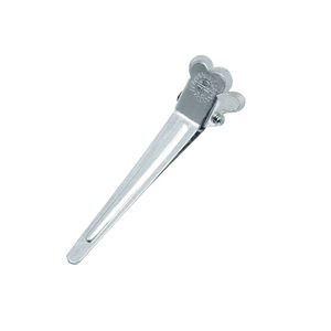 Pinces à cheveux colorées en aluminium en forme de bec de canard, outils de coiffure en forme de cœur de 12 cm pour femmes, usage quotidien - Product Image 5