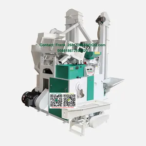 Rubber Roller combined Rice Mill For Sale 20/15S Rice Milling Machinery Manufacturer 20TPD rice plant