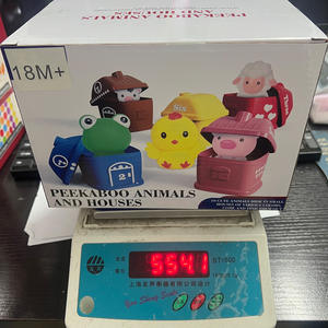 Para <span class=keywords><strong>Amazon</strong></span> Children's Educational Early Learning Assembly Toys Color Family Clasificación cognitiva Contando marionetas de mano - Product Image 2