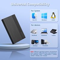 Diskon Besar HDD 320Gb Hard Drive Eksternal Laptop HDD 2.5 inci USB3.0 Hard Drive Portabel Penyimpanan Disk untuk PS4 Laptop Grosir