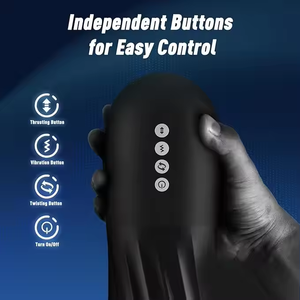 Vente chaude Mains Libres Chauffage Mâle Vibrant Stroker Guy Plaisir Steelcan Automatique Mâle Masturbateur Adulte Sex Toys pour Hommes - Product Image 4
