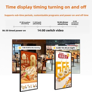 32inch Android Màn hình quảng cáo LCD treo tường tất cả-trong-một không cảm ứng Mạng Máy nghe nhạc thang máy văn bản - Product Image 3