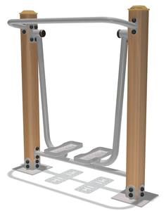 Équipement de fitness extérieur fonctionnel pour les parcs communautaires immobiliers Planche de sit-up en acier inoxydable durable pour la résistance - Product Image 4