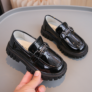 Spring Kids PU Leather School Performance <b>Shoes</b> <b>Soft</b> Sole Princess Dress <b>Shoes</b> for Girls for Summer Use - Product Image 1
