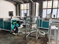 Granulateur de recyclage plastique à refroidissement par air à basse température et faible investissement pour petites entreprises 50-70 kg/h