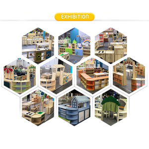 Ensemble de mobilier <span class=keywords><strong>d</strong></span>'école maternelle en plastique et bois pour enfants, <span class=keywords><strong>matériel</strong></span> de garderie Montessori, fournitures pour la maternelle et la crèche - Product Image 6