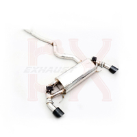 Système d'échappement intermédiaire en acier inoxydable 304 pour BMW Série 2 F45 F23 F22 F87 F46 F44 220i 230i 235i 228i