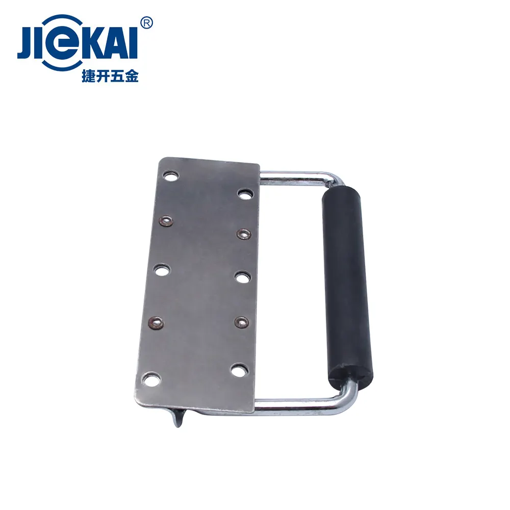 LS631 with zinc lifting plated mechanical equipment toolbox handles metal folding chest handle for wooden box