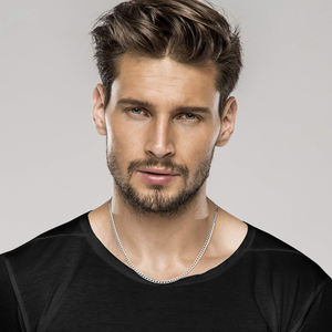 Cadena de Plata de Ley 925 Genuina Hecha en Italia, Duradera con Eslabón Cubano de Talla de Diamante, Gargantilla para Hombres y Mujeres - Product Image 5