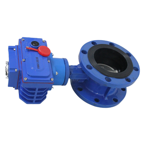 RDNT açık/kapalı Elektrik Kontrollü Flanş Tipi Endüstriyel Su Kelebek Valfi Model D941X-16QB3 DN50-DN300 PN16 - Product Image 1