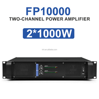 Amplificateur de puissance numérique professionnel 2 canaux TNH FP1200 pour DJ, équipement audio pour karaoké, subwoofer et scène