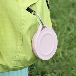 Tasse télescopique d'extérieur pour bain de bouche, portable, résistante aux hautes températures, en silicone pliable, pour café et eau, avec couvercle - Product Image 3
