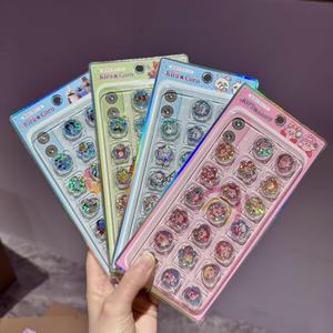 <span class=keywords><strong>NOUVEAU</strong></span> Pack de recharge d'autocollants Sanrio en mousse 3D à effet secouable, motifs de personnages de dessins animés en relief, pour collection DIY et papeterie - Product Image 6