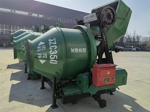 Harga Pabrik Diesel Portabel 350L 400L Mesin Pengaduk Beton Kecil Muat Sendiri - Product Image 6