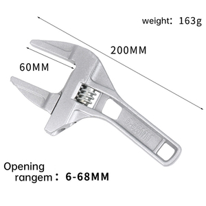 Nhà Máy bán hàng trực tiếp spanners bán như bánh nóng cơ sở bạc có thể điều chỉnh phòng tắm cờ lê - Product Image 2