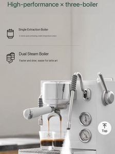 Chất lượng cao 9-Bar Espresso Máy pha cà phê chuyên nghiệp thiết bị quán cà phê với opv bên trong để sử dụng kinh doanh - Product Image 2