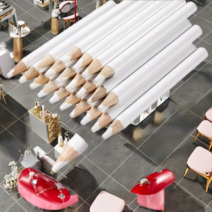 Set di 10 Penne Bianche per Unghie con Strumenti per Applicare Strass e Cristalli, Decorazioni per Manicure Fai-da-Te, Penna per Cera con Manico in Legno - Product Image 2