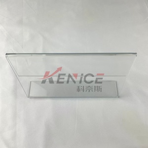 Thiết kế mới <span class=keywords><strong>Acrylic</strong></span> <span class=keywords><strong>Menu</strong></span> hiển thị chủ với một khe cắm thẻ bảng Top rõ ràng perspex <span class=keywords><strong>Menu</strong></span> hiển thị Rack cho nhà hàng - Product Image 2