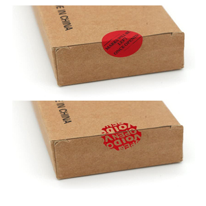 Étiquette de sécurité anti-effraction avec <span class=keywords><strong>logo</strong></span> personnalisé, autocollant de sécurité, ruban adhésif, garantie annulée si l'étiquette est retirée - Product Image 6