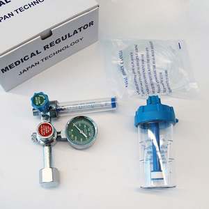 جهاز قياس تدفق الأكسجين <span class=keywords><strong>O2</strong></span>، منظم أكسجين طبي عام مع مقياس تدفق - Product Image 1