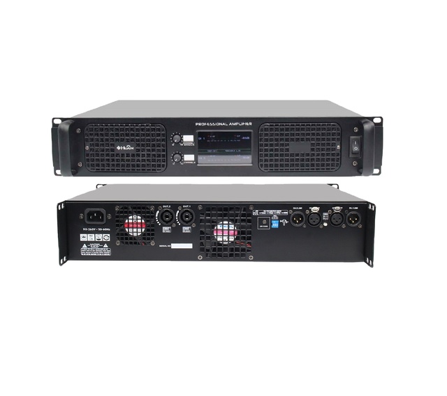 Audio HIFI Subwoofer 2CH 700W 1000W 1800W PFC Professional Class D Amplifier