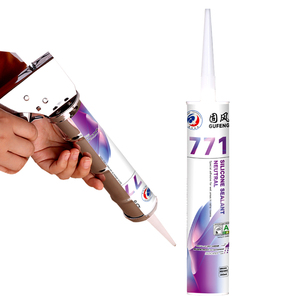 Scellant en silicone pour l'étanchéité, idéal pour les portes et fenêtres en verre, avec une excellente résistance aux fissures et aux UV - Product Image 5