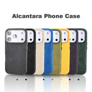 Pour Laudtec Simple Business pour <span class=keywords><strong>Alcantara</strong></span> <span class=keywords><strong>coque</strong></span> de téléphone pour <span class=keywords><strong>iPhone</strong></span> 17 Air 16 15 <span class=keywords><strong>Pro</strong></span> Max <span class=keywords><strong>coque</strong></span> arrière légère antichoc Sjk1092 - Product Image 2