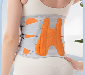 Fascia antisudore migliorata per la postura cintura forte per la vita con supporto posteriore <span class=keywords><strong>Friday</strong></span> nero