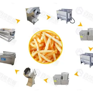 Small capacity french fries production line manufacturer french fries production equipment