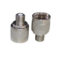 Adaptador Coaxial RF de Cobre de Alta Calidad, Conector RF N/F-JK, Adaptador de Conector N Macho a F Hembra