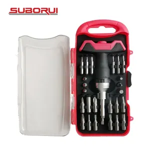 Kit d'outils de réparation manuels Suborui 28 pièces, <span class=keywords><strong>clé</strong></span> à cliquet magnétique à <span class=keywords><strong>poignée</strong></span> <span class=keywords><strong>en</strong></span> T, jeu de <span class=keywords><strong>tournevis</strong></span> - Product Image 3