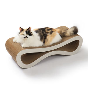 Gratta e vinci per gatti in carta ondulata ecocompatibile - Product Image 1