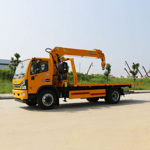 Camion <span class=keywords><strong>de</strong></span> remorquage à plateau plat CLW Commercial Custom 4x2, nouveau, pour transport routier, avec grue - Product Image 5