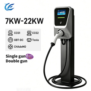 Nuevo <span class=keywords><strong>Cargador</strong></span> de Pared para Vehículos Eléctricos de 11kW Monofásico Tipo 2, OCPP 1.6J, Control por Aplicación, IP65 Impermeable, Estación de Carga Doméstica, Venta al por Mayor - Product Image 2