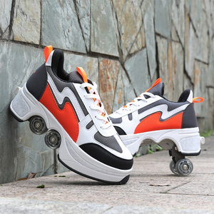 Chaussures à roulettes pour enfants déformables, vente en gros, chaussures à roulettes pour adultes et enfants avec 4 roues - Product Image 6
