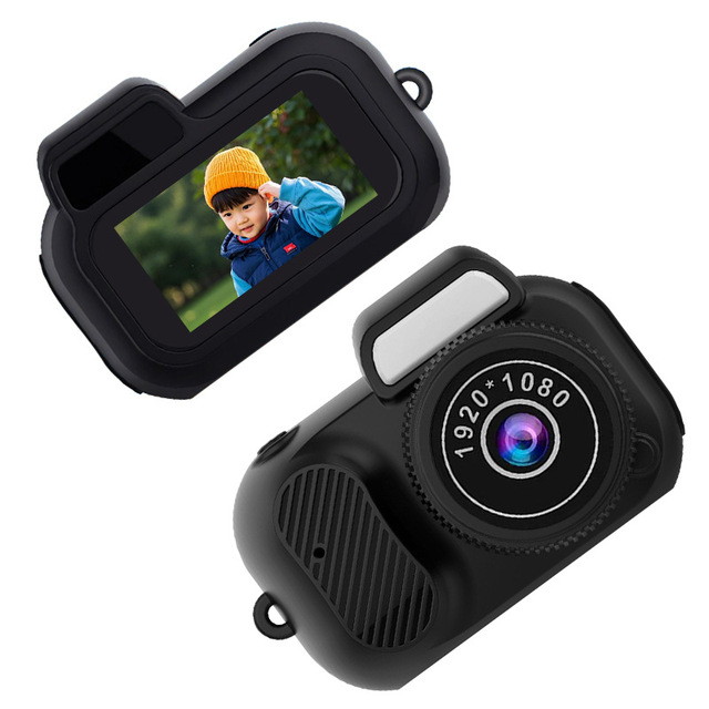 Y3000 1080P HD Mini Kids Thumb Camera Vintage Retro Photography Camera Micro Camcorder CCD Student Digital Camera With Key Chain