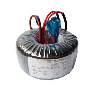 Özelleştirilmiş özel mikrodalga fırın 240v 220v 120v 110v 24v toroidal güç trafosu 12v 60va elektrik transformatörleri indüktör