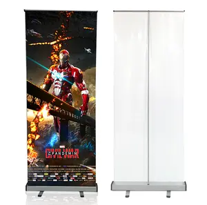 85*200cm custom size steel roll up banner stand