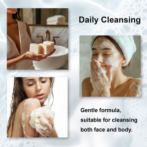 Sapone Biologico all'Ingrosso con Olio di Ricino Biologico e Miele Grezzo per Macchie Scure, Segni dell'Acne, Idratante e Nutriente - Product Image 5