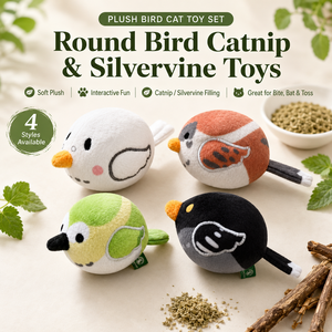 Jouet interactif en peluche en forme d'<span class=keywords><strong>oiseau</strong></span> pour chat, avec herbe à chat naturelle intégrée et jouet vocal en argentier pour chats restés à <span class=keywords><strong>l</strong></span>'intérieur - Product Image 2