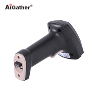 Escáner de Código de Barras Inalámbrico A-9528N de 2.4Ghz, Lector de Códigos QR 2D Inalámbrico USB, Escáner de Logística de Inventario