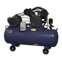 Nouveau design 10HP 5HP personnalisation OEM excellent compresseur d'air entraîné par courroie/compresseur d'air Portable 100L 60L